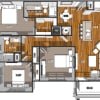 Floor plan: C1