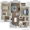 Floor plan: B6-1040-2