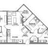 Floor plan: Plan B1