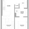 Floor plan: Junior 1 Bed/1 Bath-0.5.1C