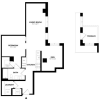 Floor plan: 1 Bed/1 Bath Den-B11