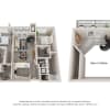 Floor plan: Join The 2 Bedroom Penthouse Waitlist TODAY!