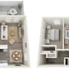 Floor plan: The Aspen Townhome
