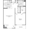 Floor plan: 820