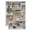 Floor plan: B2