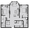 Floor plan: E