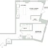 Floor plan: 1 Bed/1 Bath Den - Alula - B06