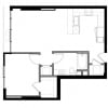 Floor plan: 1J