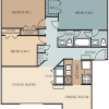 Floor plan: 3x1.5-1167