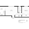 Floor plan: 1 Bedroom