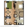 Floor plan: A2 - Platinum Renovation