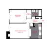 Floor plan: Plan B - Two Bedroom