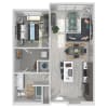 Floor plan: Parlor A