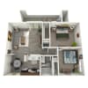 Floor plan: B1 Platinum