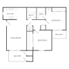 Floor plan: 2x2