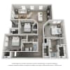 Floor plan: C1-U