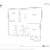 Floor plan: Residence B12A