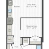 Floor plan: Studio-B