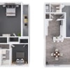 Floor plan: 3 Bedrooms, 2.5 Bathroom