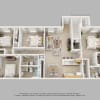 Floor plan: Four Bedroom Three Bath