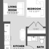Floor plan: Studio-ST1