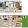 Floor plan: Bartlett with Fenced-In Yard