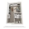 Floor plan: Studio