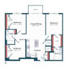 Floor plan: D1