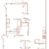 Floor plan: 2x2 A