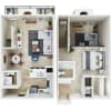 Floor plan: Pleasant Colony 