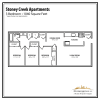 Floor plan: 3 Bedroom