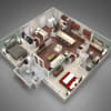 Floor plan: 2B