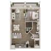 Floor plan: A43