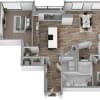 Floor plan: P