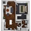 Floor plan: Couplet