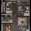 Floor plan: Sundance 2x2