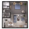 Floor plan: Jr 1 Bedroom