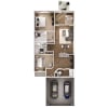 Floor plan: Isleworth 3 with Den