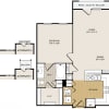 Floor plan: Mid-rise A1