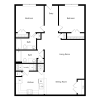 Floor plan: Brand New Villas - 2 Bedroom