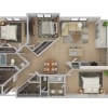 Floor plan: Vista | Renovated