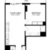 Floor plan: 1T