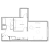 Floor plan: Open 1x1 - B4