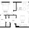 Floor plan: Unit B