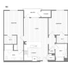 Floor plan: 2 BR/2 BA