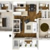 Floor plan: Cayenne - Renovated