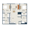 Floor plan: B6