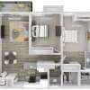 Floor plan: B3-1000-1-WD