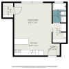 Floor plan: Studio 
