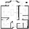 Floor plan: Carrington 1 Den